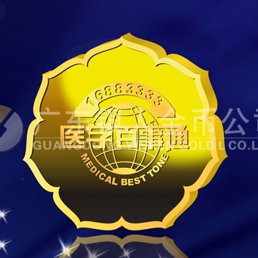 2011年8月：廣東醫(yī)學(xué)百事通平臺開通留念定制金章定制銀章