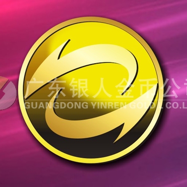 2015年3月定制　萬(wàn)達(dá)純金徽章定做、純金徽章訂制