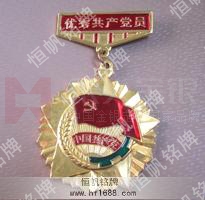 優(yōu)秀共產(chǎn)黨員獎?wù)?優(yōu)秀共產(chǎn)黨員勛章,榮譽(yù)獎?wù)聞渍? title=