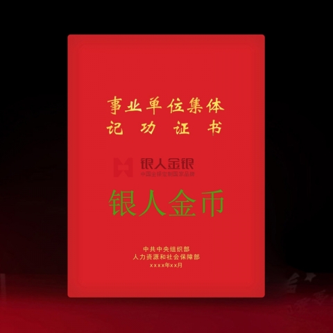 事業(yè)單位集體嘉獎(jiǎng)立功榮譽(yù)證書(shū)獎(jiǎng)勵(lì)證書(shū)