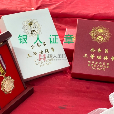 中共定邊縣委脫貧攻堅優(yōu)秀共產(chǎn)黨員獎章證書