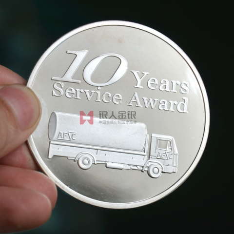 天津?yàn)I海新區(qū)外資企業(yè)定制銀幣