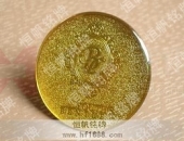 金屬會徽,滴膠徽章,沖壓胸章,磨砂鍍金徽章