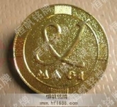 金屬鍍金徽章制作模板