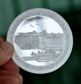 煙臺萬華集團(tuán)年會慶典定制定做銀章