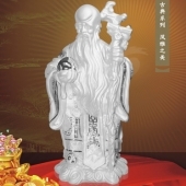 老壽星純銀擺件、純銀壽星工藝品、壽星純銀工藝禮品