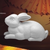 吉祥兔純銀工藝品定做、純銀制品生產(chǎn)訂購(gòu)