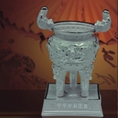 中華世紀(jì)寶鼎純銀禮品加工廠(chǎng)家生產(chǎn)制造純銀禮品