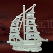 財(cái)源廣進(jìn)純銀禮品定做定購(gòu)、財(cái)源廣進(jìn)純銀工藝品擺件