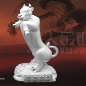 積極向上純銀牛