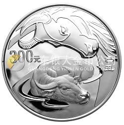 2009中國(guó)己丑（牛）年1公斤紀(jì)念銀幣