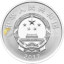 金磚國(guó)家領(lǐng)導(dǎo)人廈門會(huì)晤金銀紀(jì)念幣30克圓形銀質(zhì)紀(jì)念幣