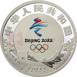 第24屆冬季奧林匹克運(yùn)動(dòng)會(huì)金銀紀(jì)念幣（第1組）15克圓形銀質(zhì)紀(jì)念幣