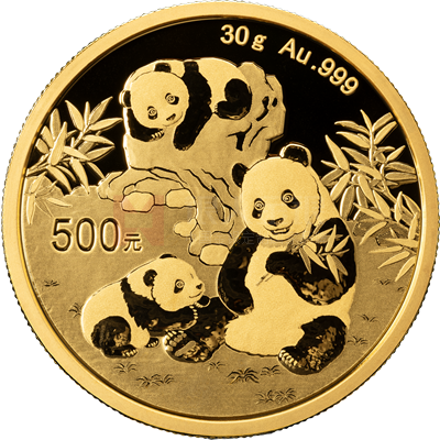 2025版熊貓30克普制金質(zhì)紀念幣