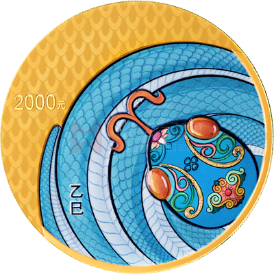 2025中國乙巳（蛇）年150克金質(zhì)紀念幣